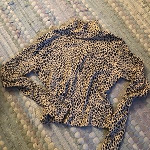Cheetah blouse